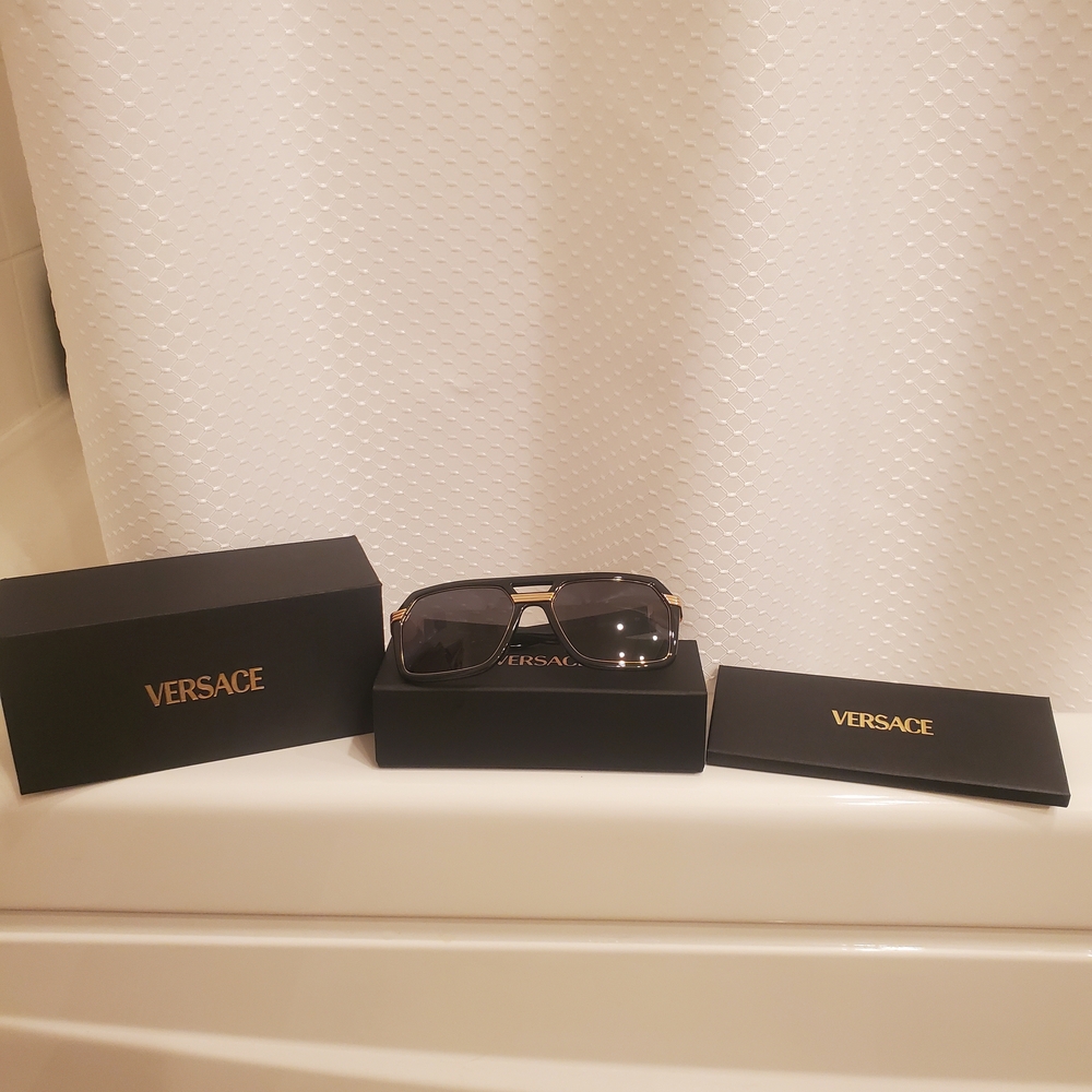 Versace Black Sunglasses